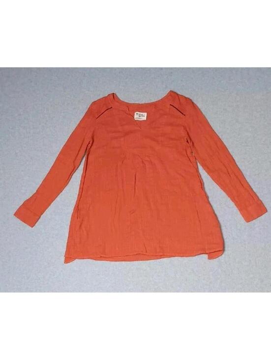 Anthropologie Tops - Anthropologie Holding Horses Long Sleeve Tunic Blouse Rop Womens Size 0P...